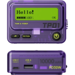 Trozk TP01-10-30W 10000mAh Call機移動電源 (星雲紫)